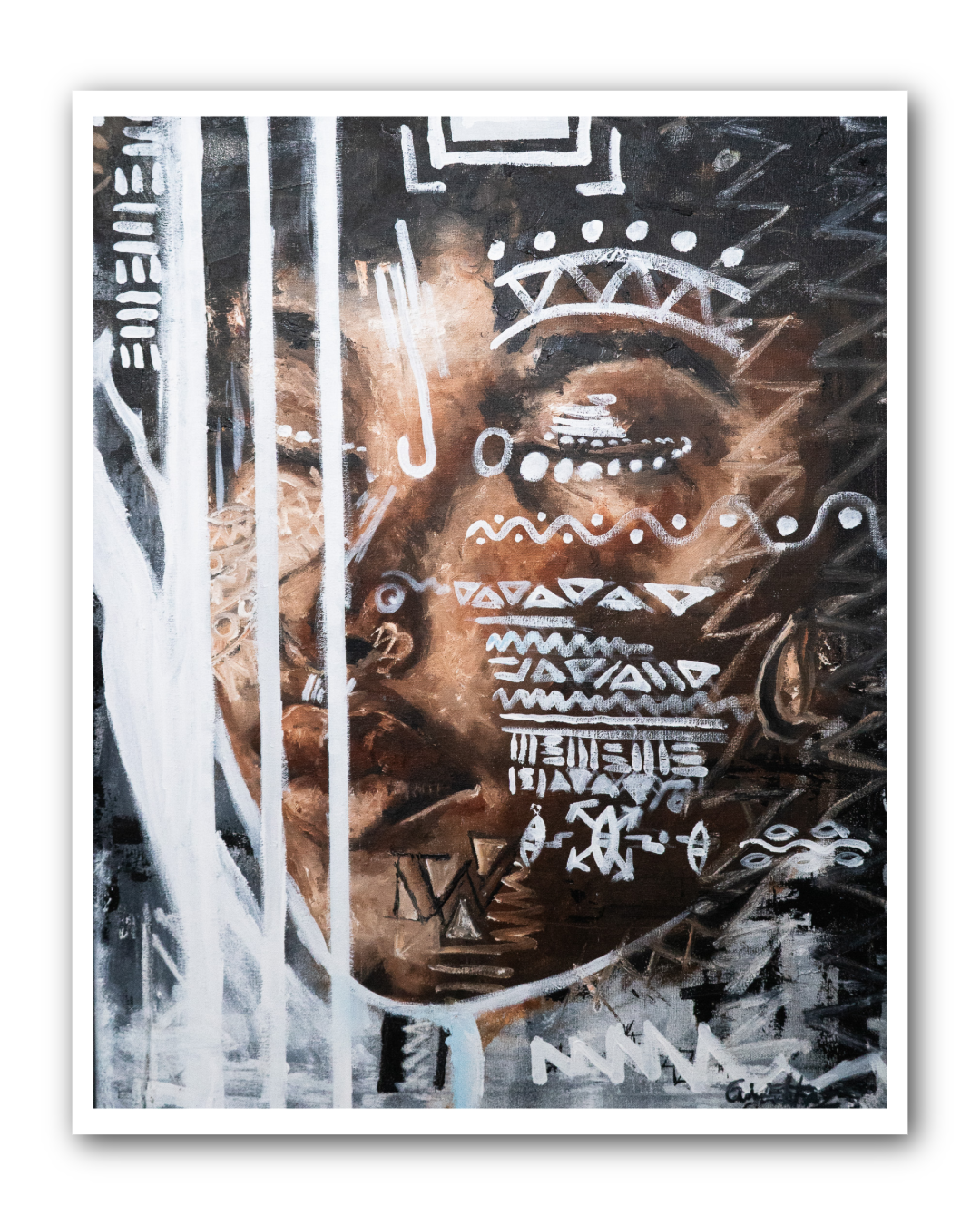 Living on cloud nine Print