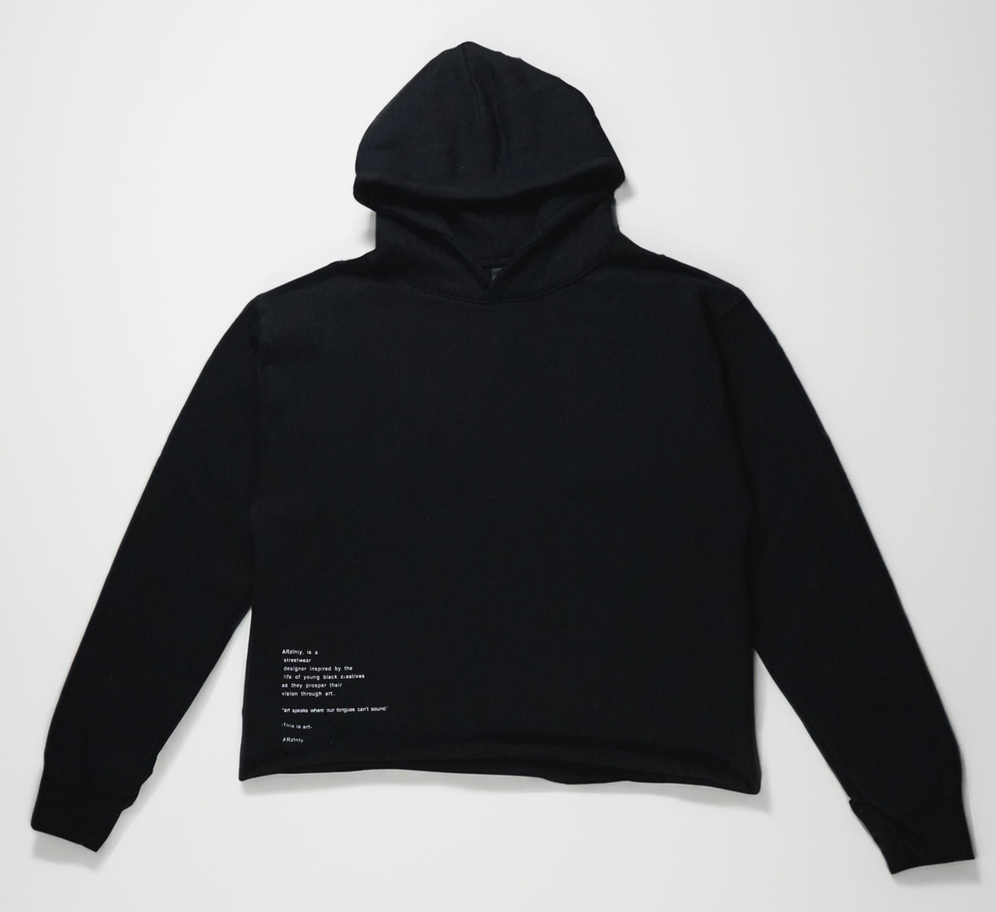 ARZINTY CROPPED HOODIE