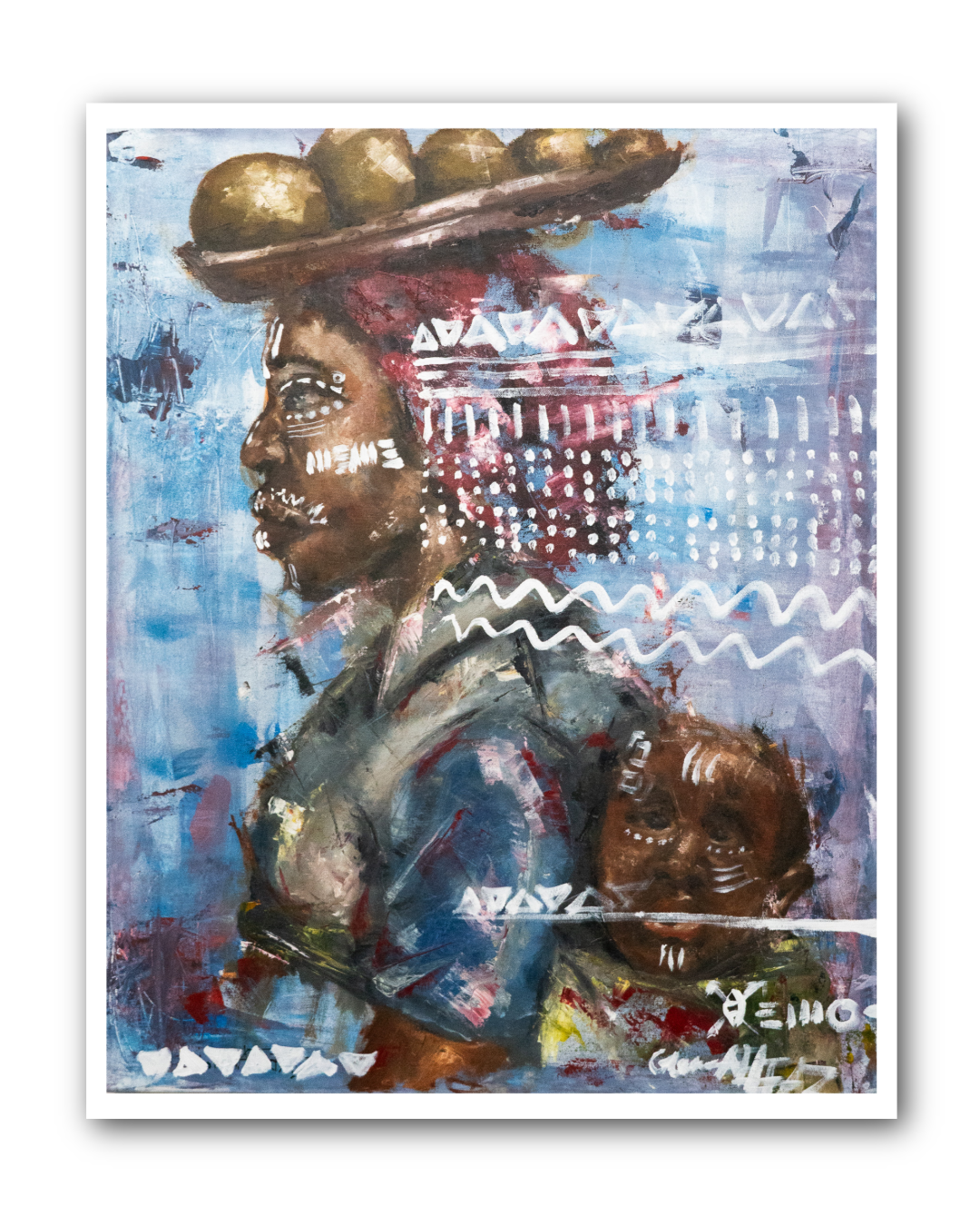 The Market Woman Print