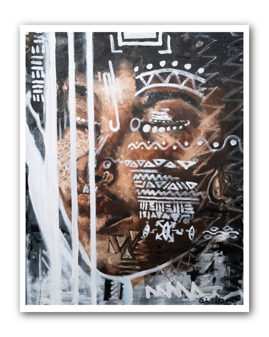 Living on cloud nine Print