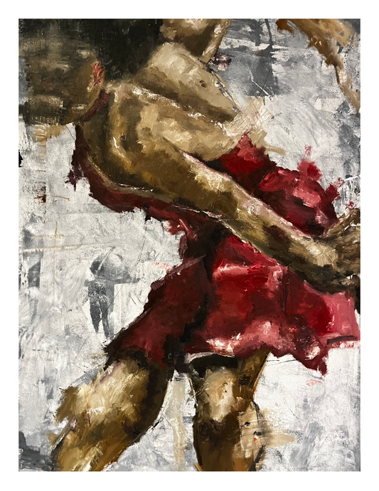 THE LAST DANCE IN THE RED DRESS (Print on paper)